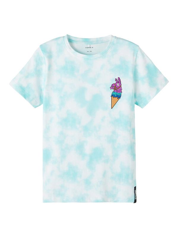 NAME IT NAME IT Тишърт 13217944 Бял Regular Fit