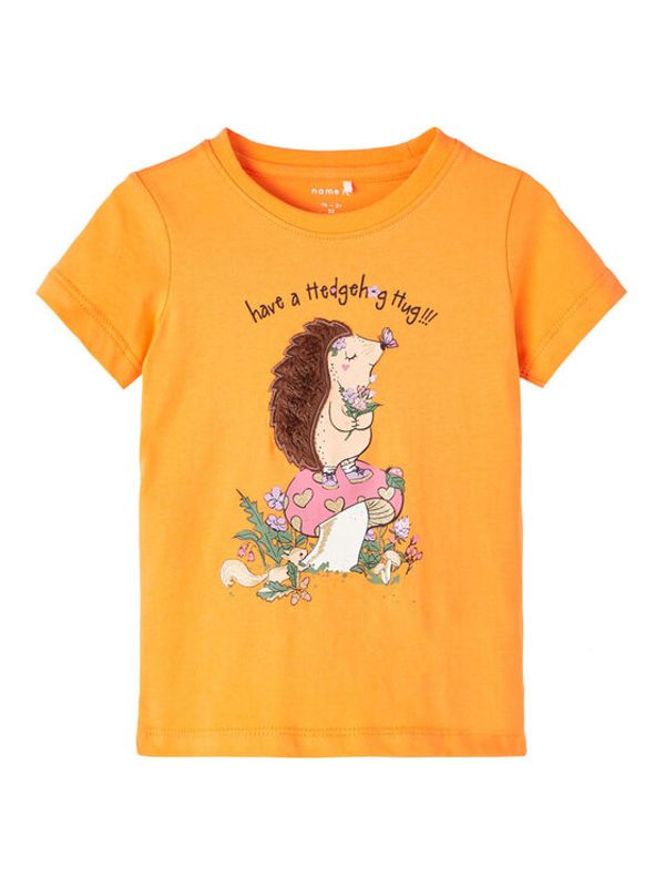 NAME IT NAME IT Тишърт 13219711 Оранжев Regular Fit