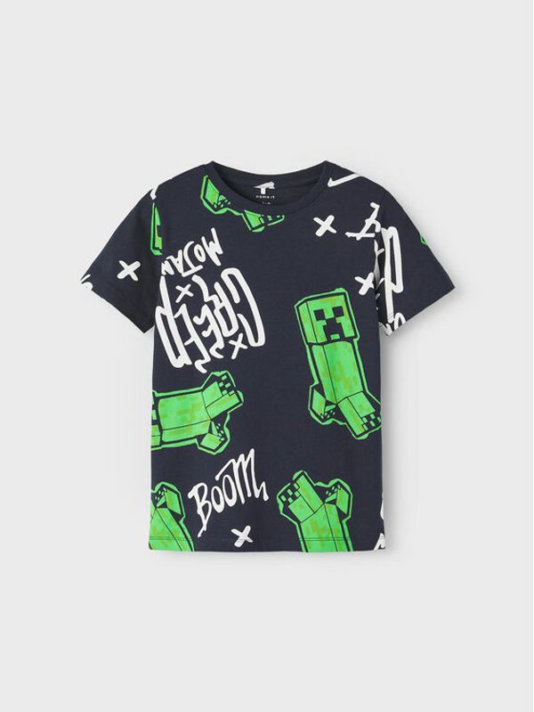 NAME IT NAME IT Тишърт 13219918 Тъмносин Regular Fit