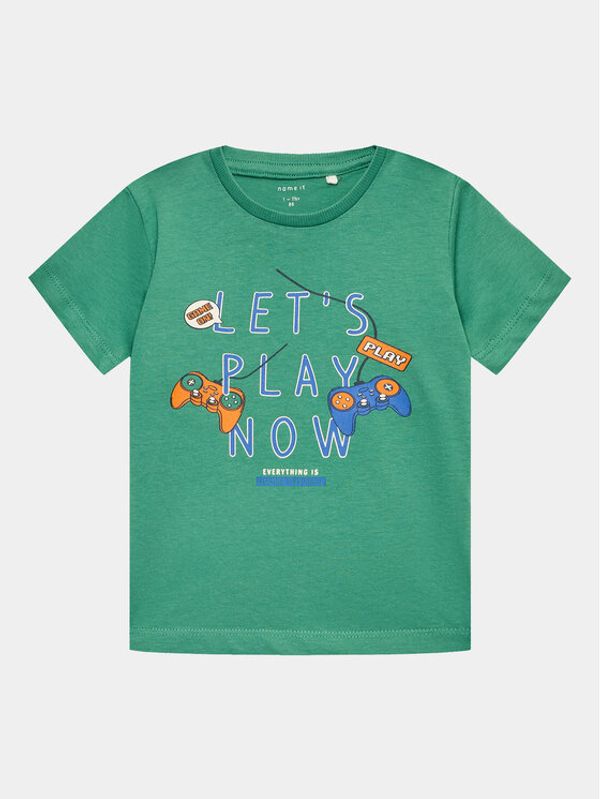 NAME IT NAME IT Тишърт 13220008 Зелен Regular Fit