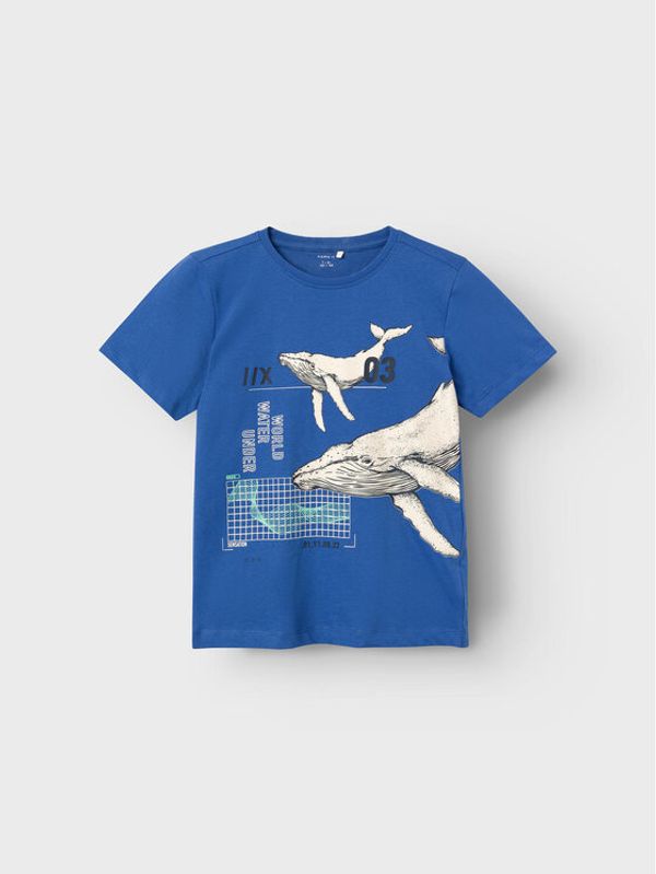 NAME IT NAME IT Тишърт 13220010 Син Regular Fit