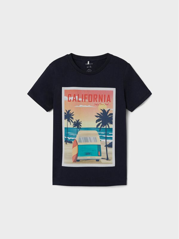 NAME IT NAME IT Тишърт 13221054 Син Regular Fit