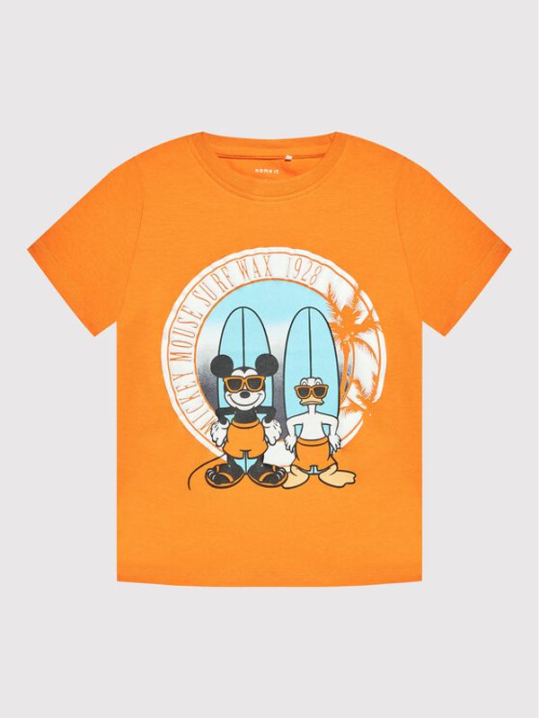 NAME IT NAME IT Тишърт DINSEY 13199764 Оранжев Regular Fit