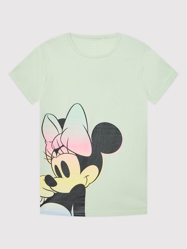 NAME IT NAME IT Тишърт DISNEY 13201423 Зелен Regular Fit
