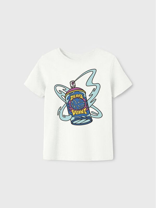 NAME IT NAME IT Тишърт Fornite 13208249 Бял Regular Fit