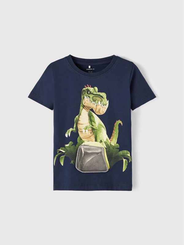 NAME IT NAME IT Тишърт GIGANTOSAURUS 13199876 Тъмносин Regular Fit