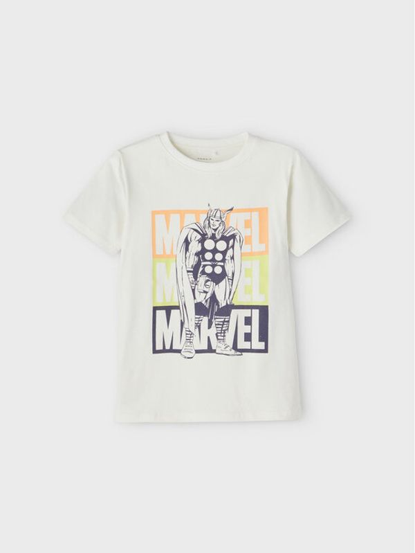 NAME IT NAME IT Тишърт MARVEL 13203684 Бежов Regular Fit