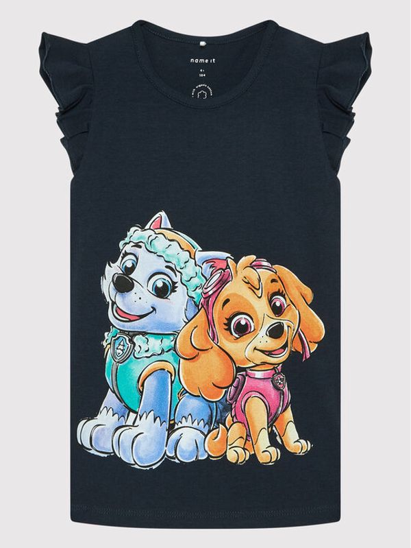 NAME IT NAME IT Тишърт PAW PATROL 13206213 Тъмносин Regular Fit