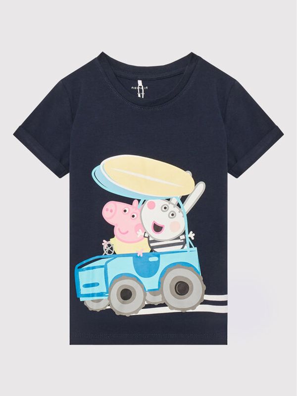 NAME IT NAME IT Тишърт PEPPA PIG 13199830 Тъмносин Regular Fit