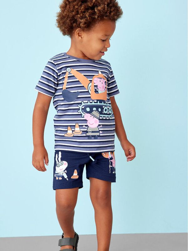 NAME IT NAME IT Тишърт PEPPA PIG 13203559 Тъмносин Regular Fit