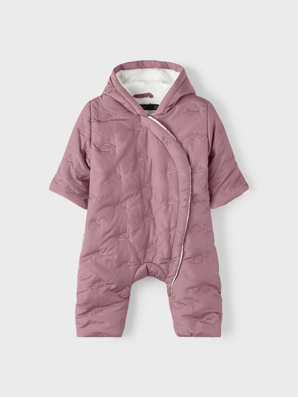 NAME IT NAME IT Зимен детски гащеризон 13205125 Розов Regular Fit