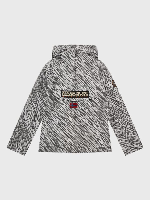 Napapijri Napapijri Анорак Rainforest AOP 2 NP0A4GX9 D Сив Regular Fit