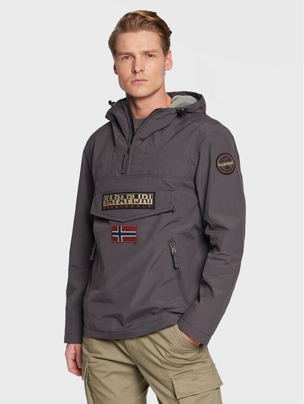 Napapijri Napapijri Анорак Rainforest NP0A4G7C Сив Regular Fit