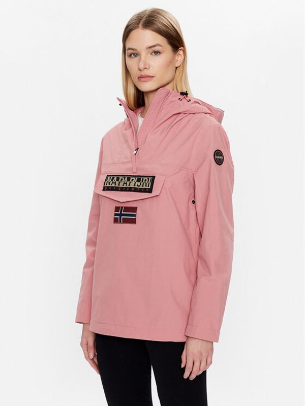 Napapijri Napapijri Анорак Rainforest NP0A4G7G Розов Regular Fit