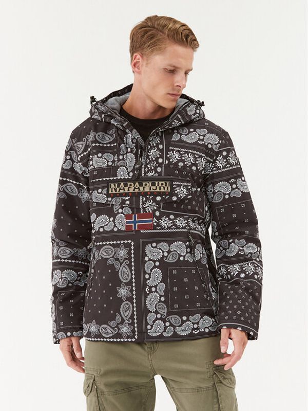 Napapijri Napapijri Анорак Rainforest NP0A4GME Черен Regular Fit