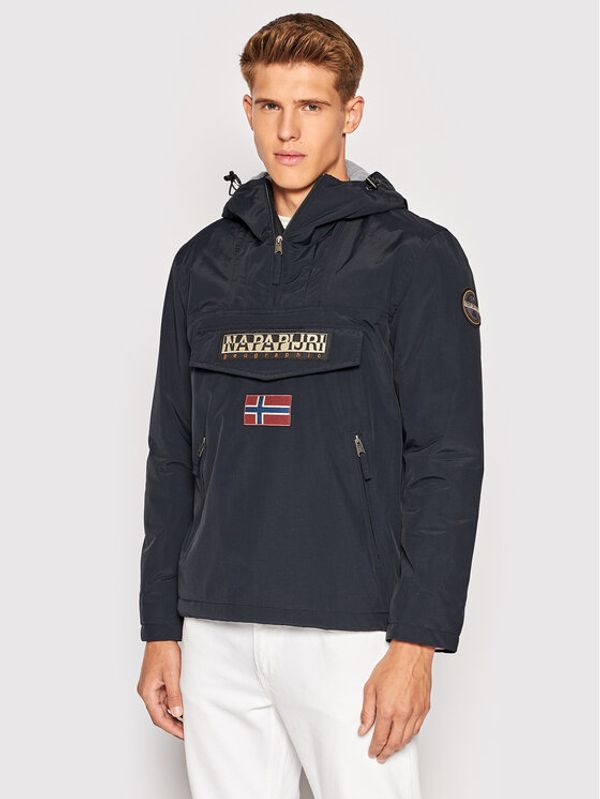 Napapijri Napapijri Анорак Rainforest Pocket 2 NP0A4GMD Черен Regular Fit