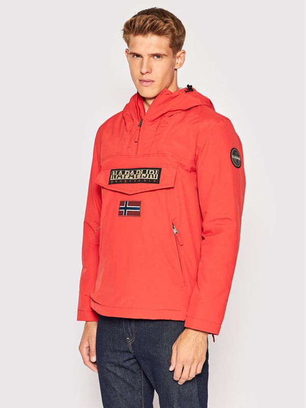 Napapijri Napapijri Анорак Rainforest Pocket 2 NP0A4GMD Червен Regular Fit