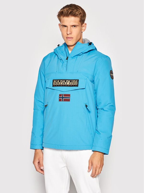 Napapijri Napapijri Анорак Rainforest Pocket 2 NP0A4GMD Син Regular Fit