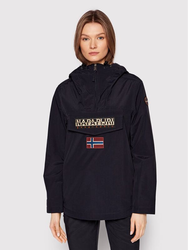 Napapijri Napapijri Анорак Rainforest W Sum 4 NP0A4G7G Тъмносин Regular Fit