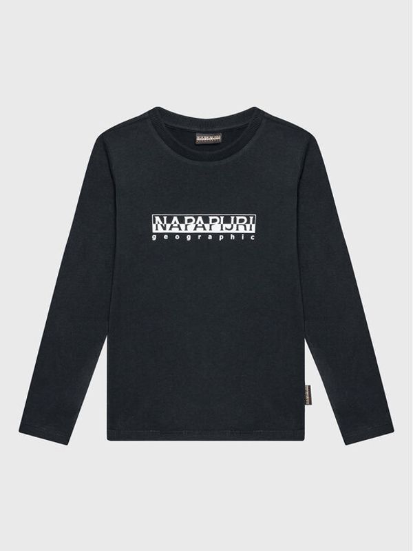Napapijri Napapijri Блуза S-Box NP0A4GNI M Черен Regular Fit