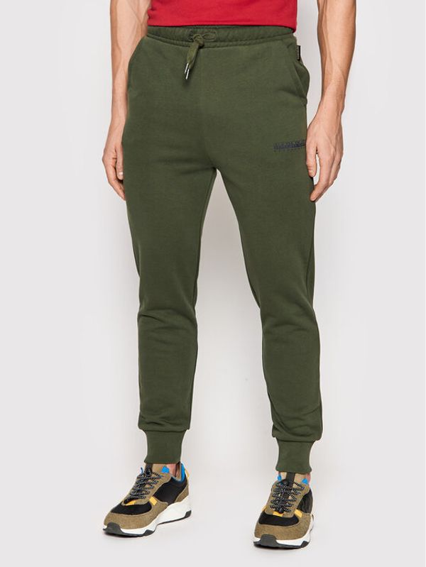 Napapijri Napapijri Долнище анцуг M-Box NP0A4GBL Зелен Regular Fit