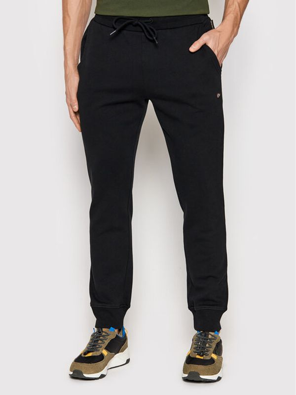 Napapijri Napapijri Долнище анцуг Malis NP0A4GBK Черен Regular Fit