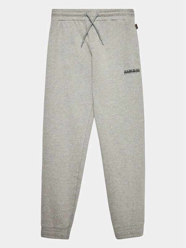 Napapijri Napapijri Долнище анцуг NP0A4GND D Сив Regular Fit