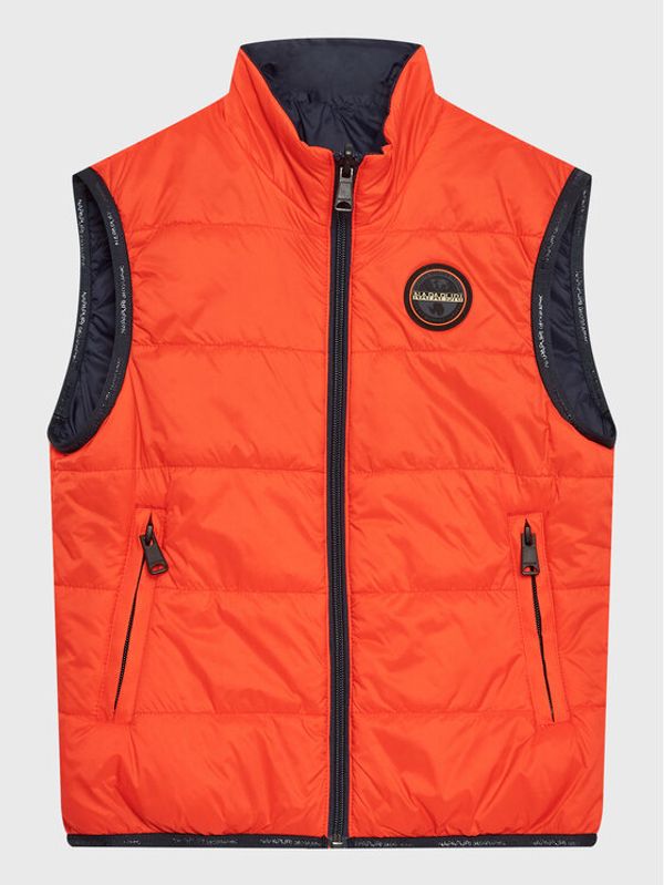 Napapijri Napapijri Елек Santafe NP0A4GXA D Оранжев Regular Fit