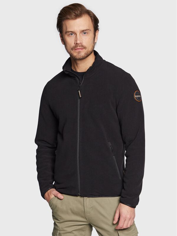 Napapijri Napapijri Полар T-Vulkan Fz NP0A4GNP Черен Regular Fit