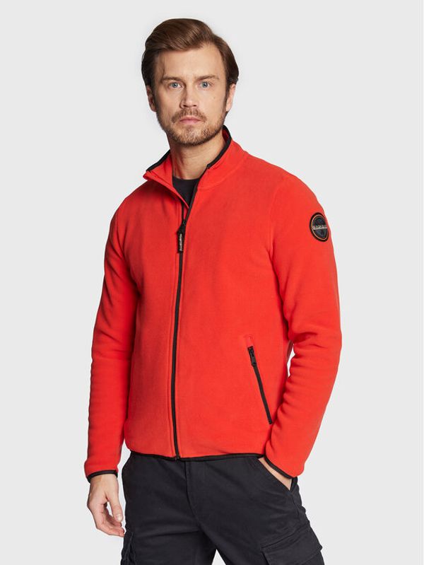 Napapijri Napapijri Полар T-Vulkan Fz NP0A4GNP Червен Regular Fit