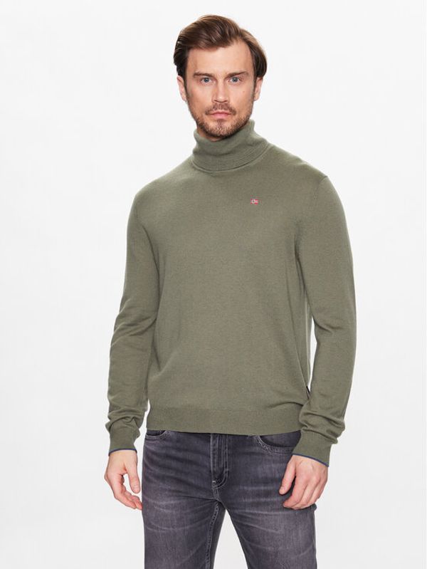 Napapijri Napapijri Поло Damavand NP0A4GJT Зелен Regular Fit