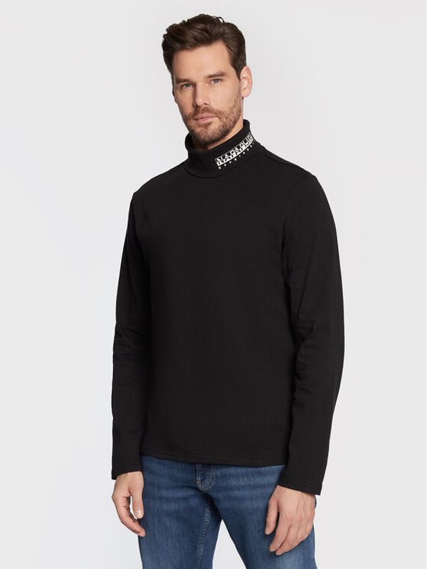 Napapijri Napapijri Поло S-Box NP0A4GK4 Черен Regular Fit