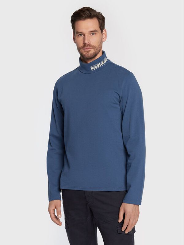 Napapijri Napapijri Поло S-Box NP0A4GK4 Син Regular Fit