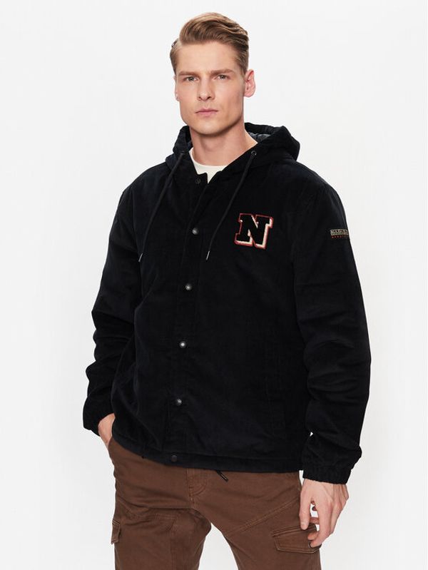 Napapijri Napapijri Преходно яке A-Bartolome NP0A4H2N Черен Regular Fit