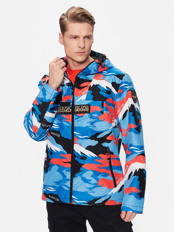 Napapijri Napapijri Преходно яке Rainforest NP0A4H2P Син Regular Fit