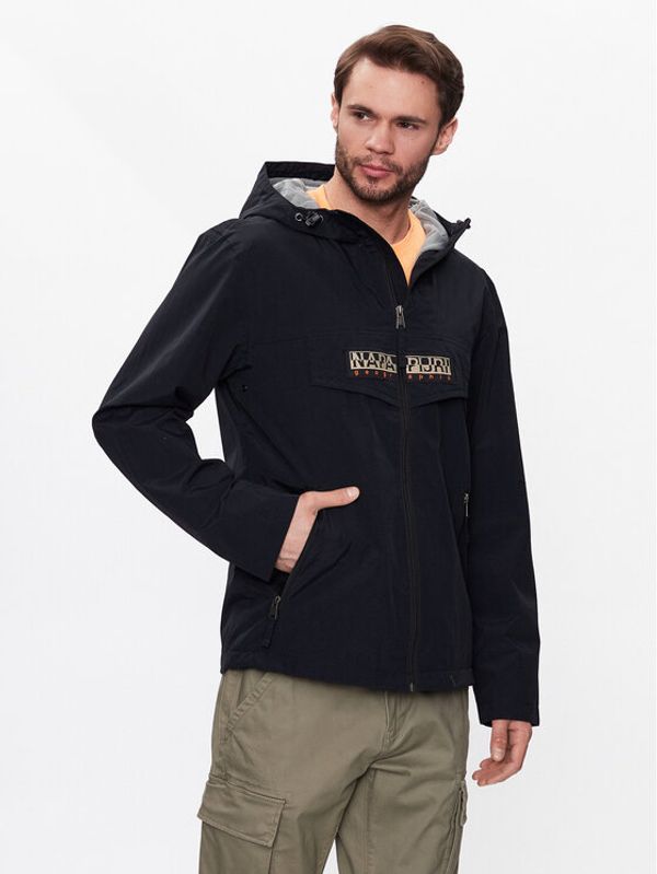 Napapijri Napapijri Преходно яке Rainforest Openprzejsciowa NP0A4H2O Черен Regular Fit