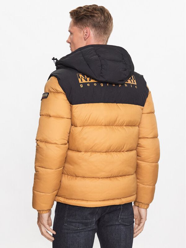 Napapijri Napapijri Пухено яке A-Hornelen NP0A4GLL Бежов Regular Fit