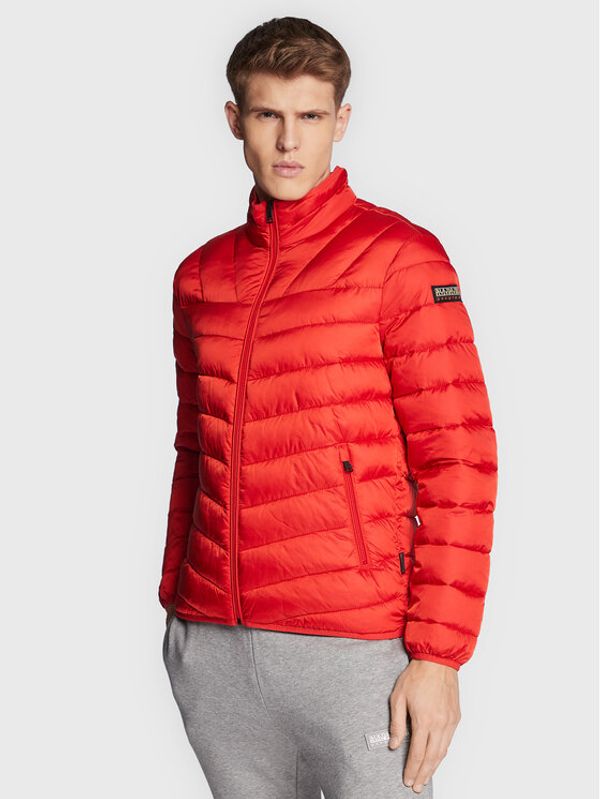 Napapijri Napapijri Пухено яке Aerons NP0A4GJN Червен Regular Fit