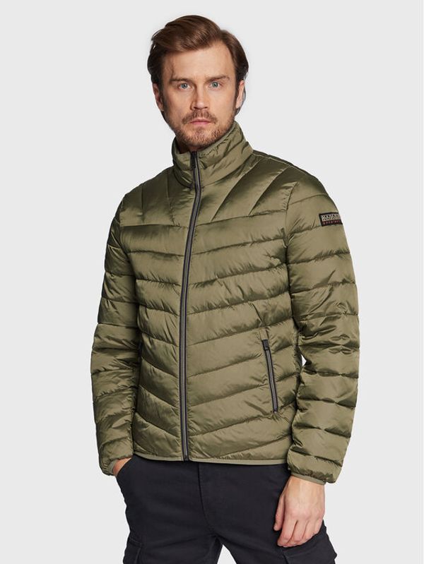 Napapijri Napapijri Пухено яке Aerons NP0A4GJN Зелен Regular Fit