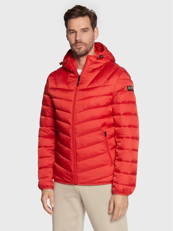 Napapijri Napapijri Пухено яке Aerons NP0A4GJO Червен Regular Fit