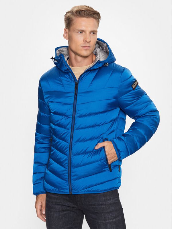 Napapijri Napapijri Пухено яке Aerons NP0A4GJO Син Regular Fit