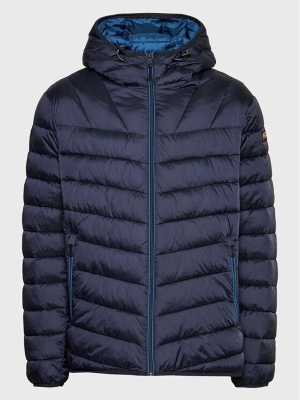 Napapijri Napapijri Пухено яке Aerons NP0A4GJO Тъмносин Regular Fit