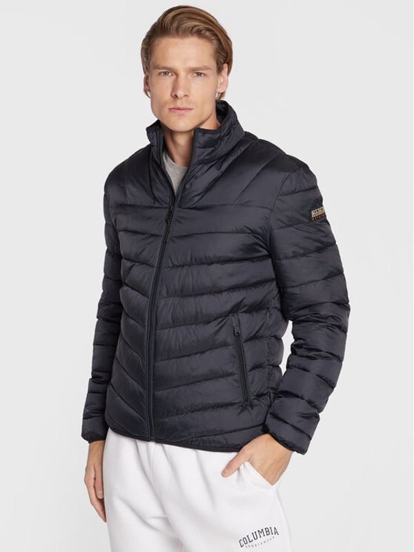 Napapijri Napapijri Пухено яке Aerons S 3 NP0A4GJN Черен Regular Fit