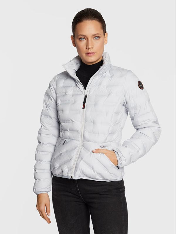 Napapijri Napapijri Пухено яке Alvar NP0A4GRE Сив Regular Fit
