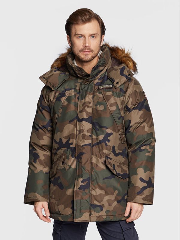 Napapijri Napapijri Пухено яке Epoch NP0A4GM9 Цветен Regular Fit