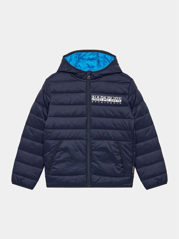 Napapijri Napapijri Пухено яке NP0A4GN5 D Тъмносин Regular Fit