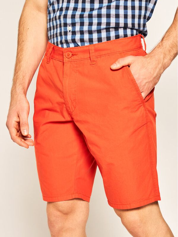 Napapijri Napapijri Шорти от плат Nakuro 3 NP0A4E1LA211 Оранжев Regular Fit