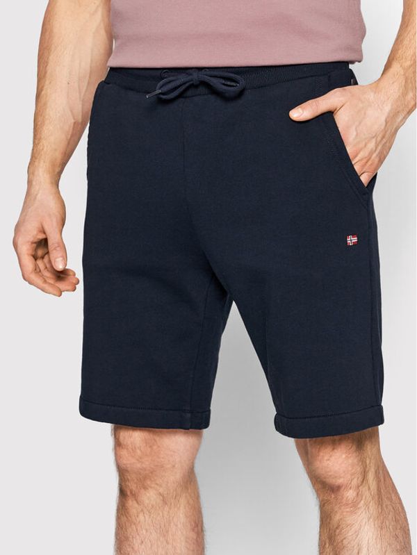 Napapijri Napapijri Спортни шорти Nalis NP0A4GAN Тъмносин Regular Fit