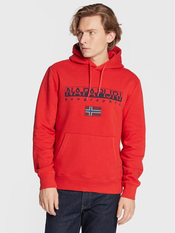 Napapijri Napapijri Суитшърт B-Ayas NP0A4GJA Червен Regular Fit
