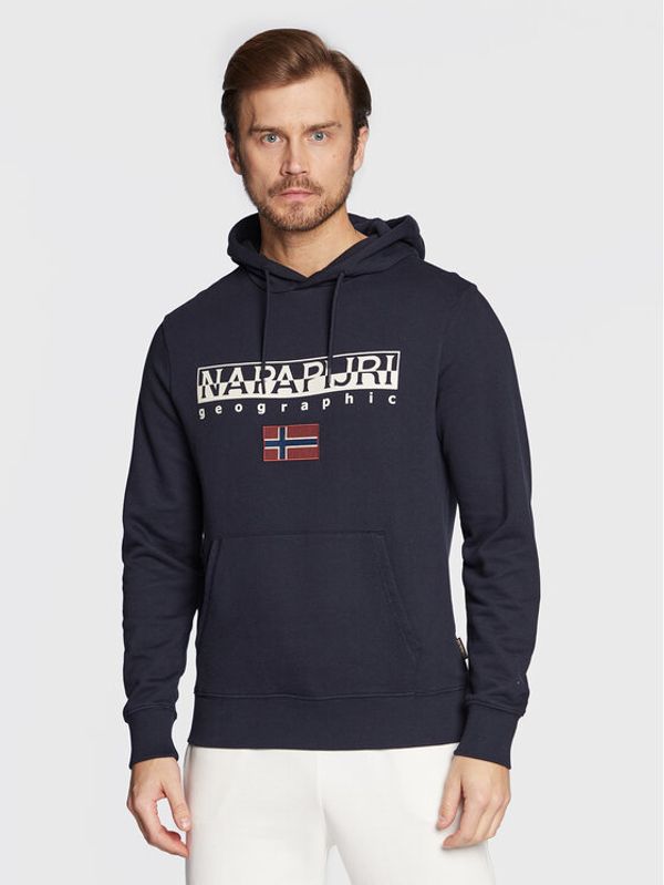 Napapijri Napapijri Суитшърт B-Ayas NP0A4HLT Тъмносин Regular Fit